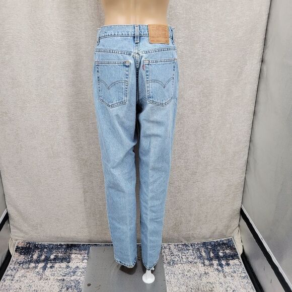 Levi's 550 Vintage 90s Light Wash Blue Jeans High Waisted Relaxed Fit Women's - Picture 8 of 13